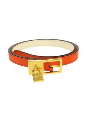 Hermes Belt Orange